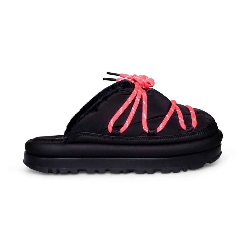 UGG Spaceslider Tech Slide Black Slippers - Picture 9 of 12